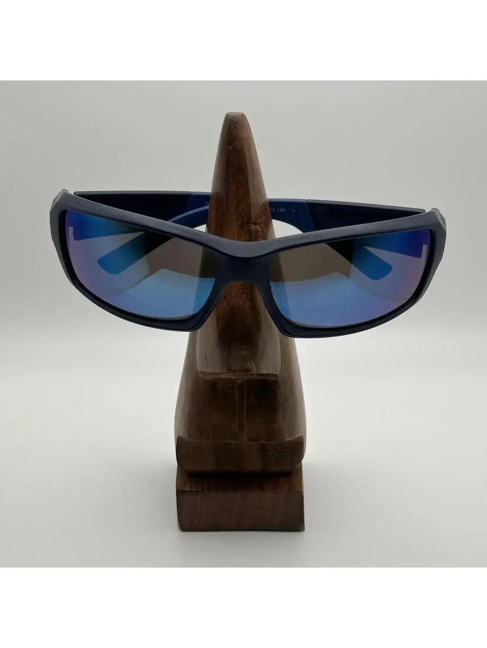 Skechers Sport Wraparound Sunglasses Blue Mirrored Lens